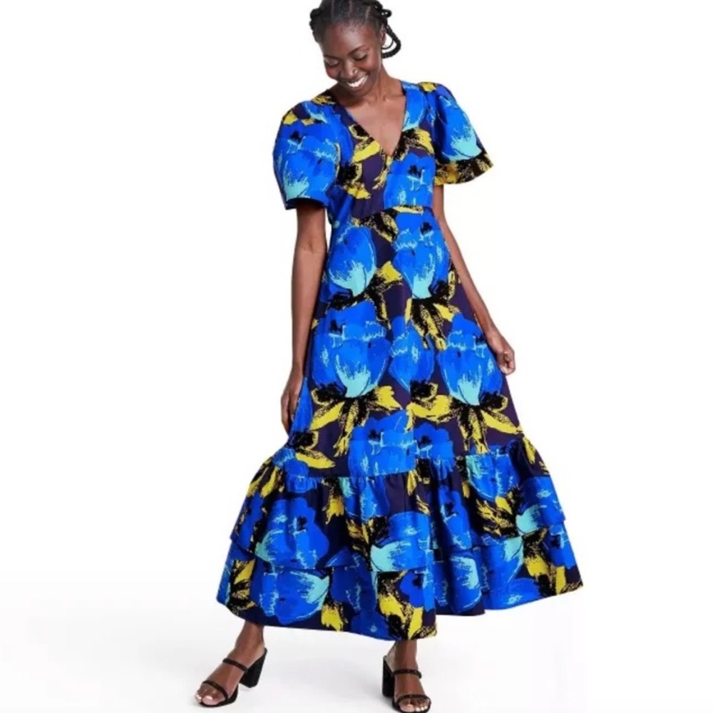 Christopher John Rogers X Target Womens Cotton Abstract Maxi